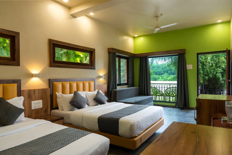 River Edge Dandeli | Deluxe Rooms